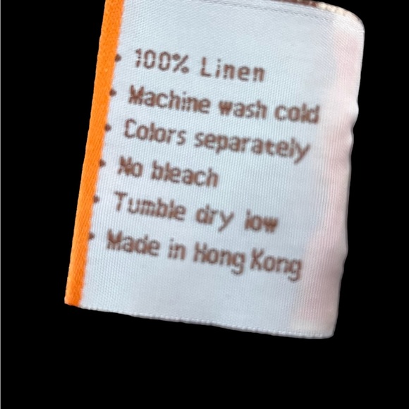 NWOT Fridaze Linen Redefined Black Ankle Pant Size S - Picture 7 of 7